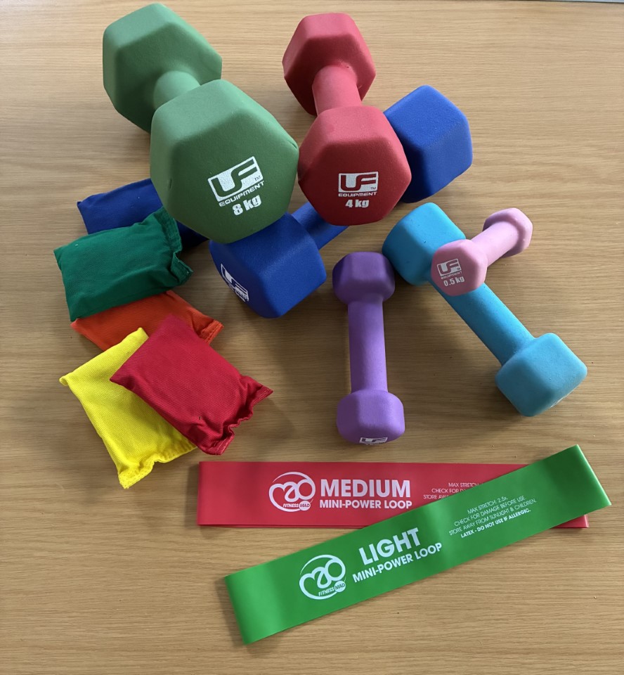 Course Image for T25EH1189 Low impact full body workout with weights - Taster