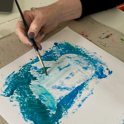 Course Image for T26NC1291 Brightside art for wellbeing with Derbyshire Makes